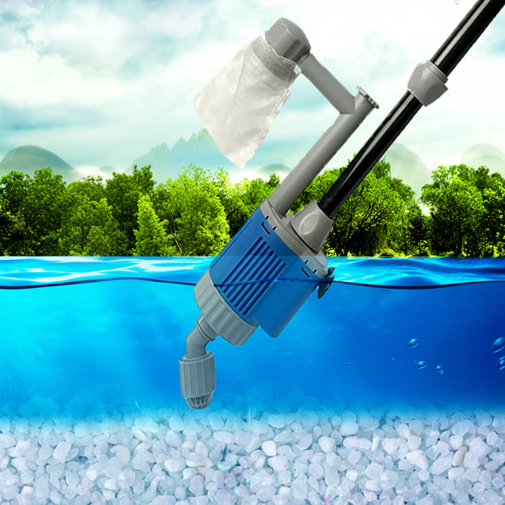 Aquarium sand electric vacuum cleaner with strong suction
