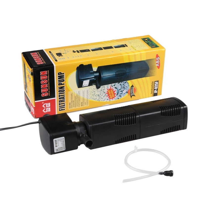 aquarium filtration pump cleaning water