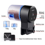 Automatic aquarium feeder for fish tank feeding