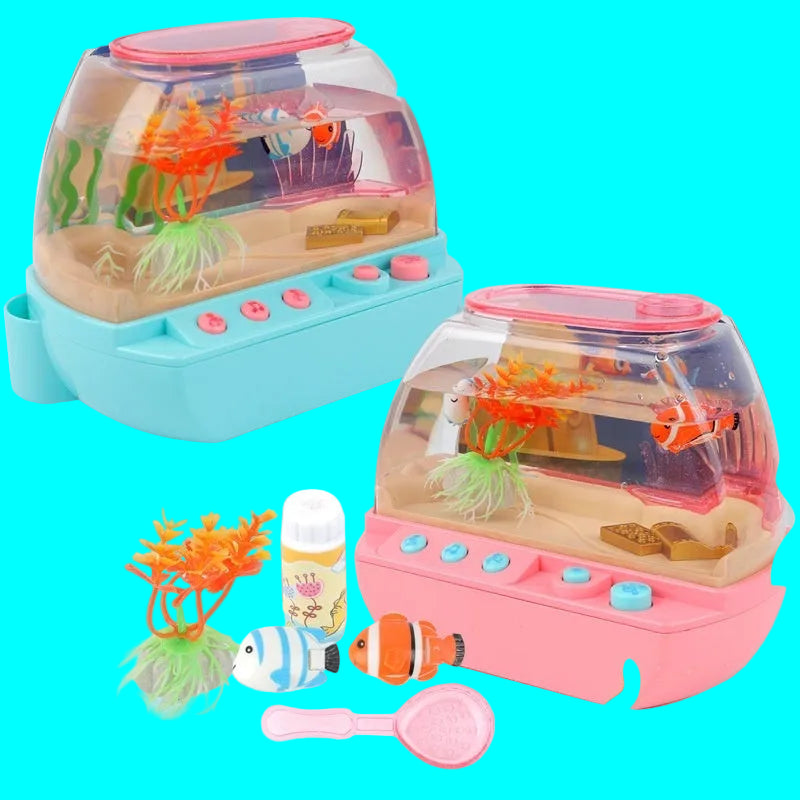 Children's happy aquarium mini educational toy