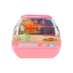 Children's Happy Aquarium Mini Toy – Educational Light Music Fish Tank Toy for Kids