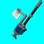 Electric fish tank gravel cleaner vacuum for aquarium sand and debris