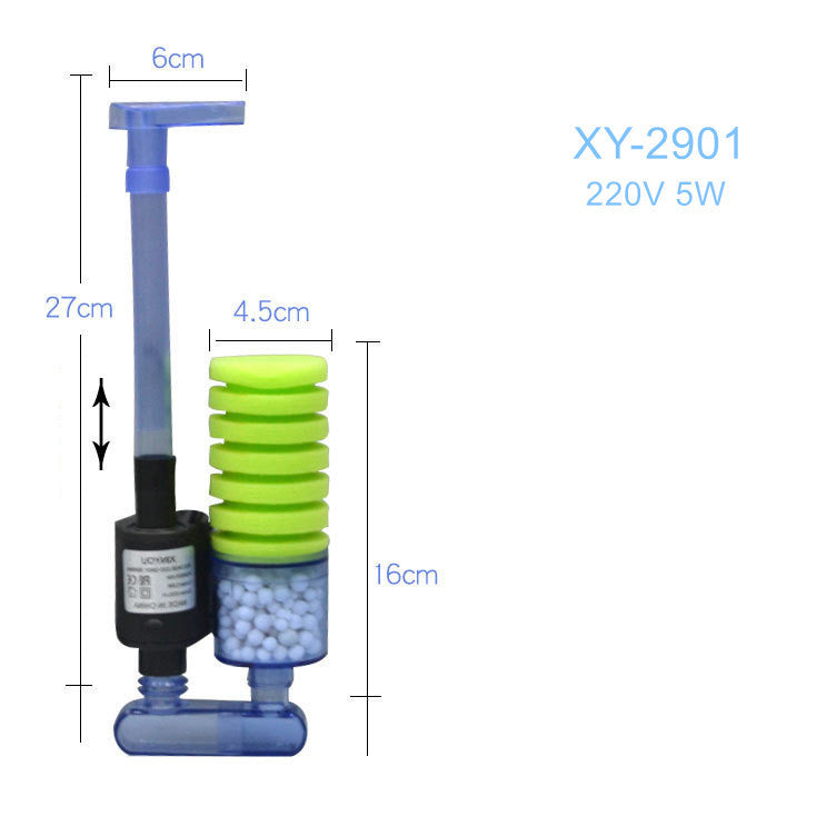 Biochemical sponge filter for fish tank