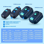 Fish tank oxygen pump kit with pipe and air stone