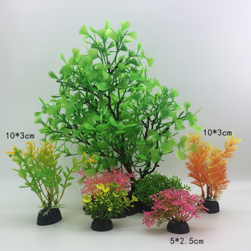 Fish tank simulation water plant for natural aquarium landscaping