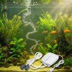 Mini aquarium air pump compressor for fish tank oxygen supply